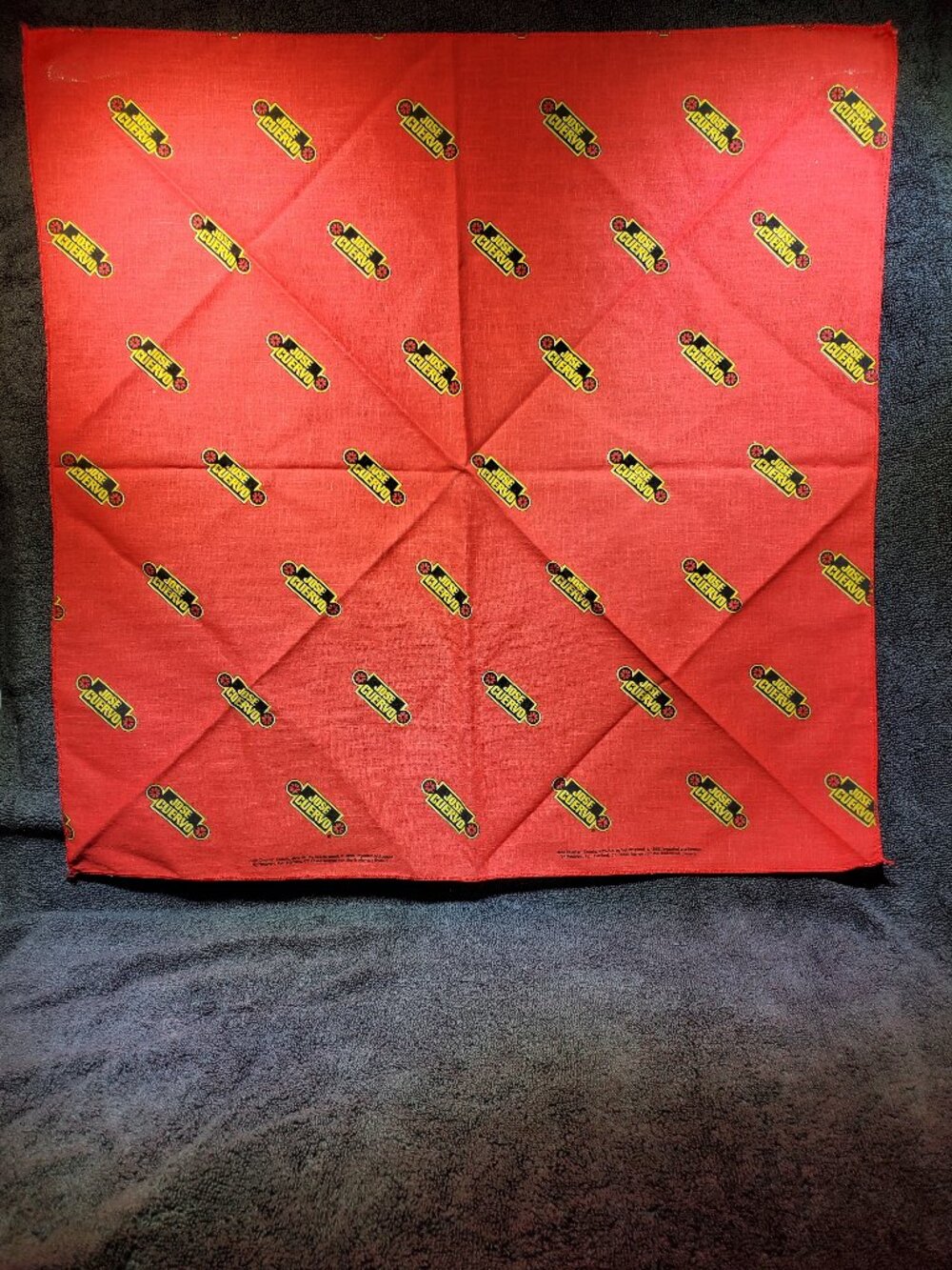 VINTAGE JOSE CUERVO RED BANDANA / DO RAG...1990